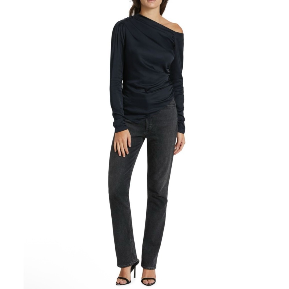 NWT A.L.C. Jaime Off the Shoulder
Asymmetrical Top‎ Black Sz 6 $395